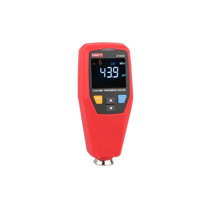 Uni-T UT343A - Lacktjockleksmätare, drivs av 2x AAA-batterier