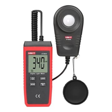 Uni-T UT383S - Luxmätare 3 x AAA