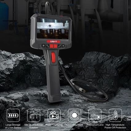 Uni-T UT663B - Inspektionskamera 3,7 V 3000 mAh IP67 3 m