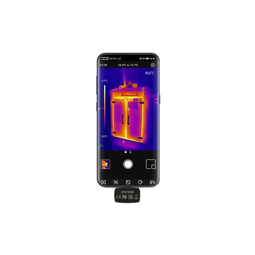Uni-T UTi721M - Värmekamera USB-C