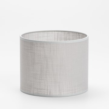 Universal ersättningslampskärm WALEC E27 16x20 cm grå