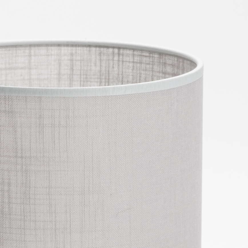 Universal ersättningslampskärm WALEC E27 16x20 cm grå