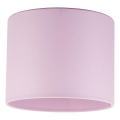 Universal ersättningslampskärm WALEC E27 16x20 cm rosa