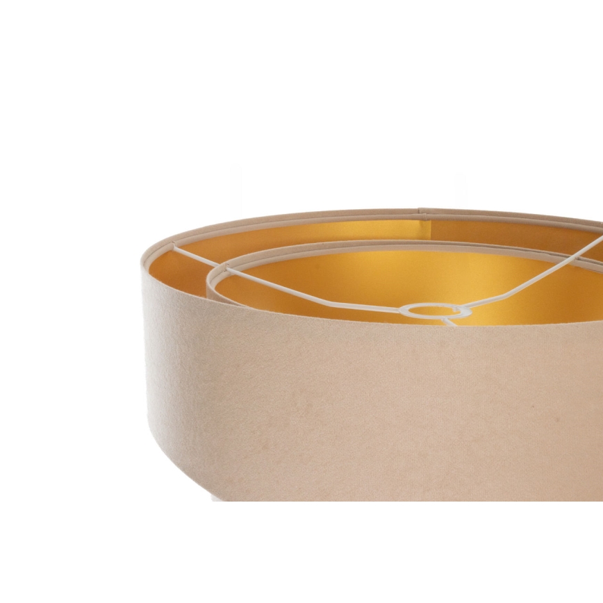 Universell lampskärm GALAXY E27 Ø 45 cm beige/guld
