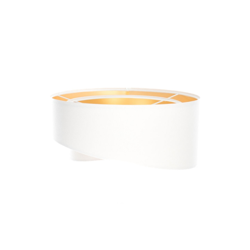 Universell lampskärm GALAXY E27 Ø 45 cm vit/guld