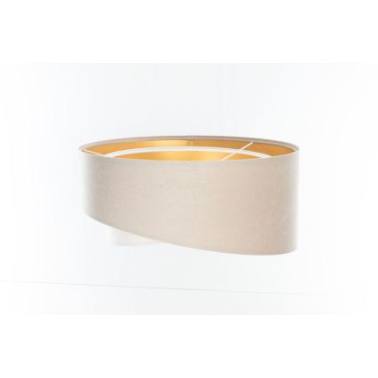 Universell lampskärm GALAXY E27 Ø 45 cm beige/vit/guld