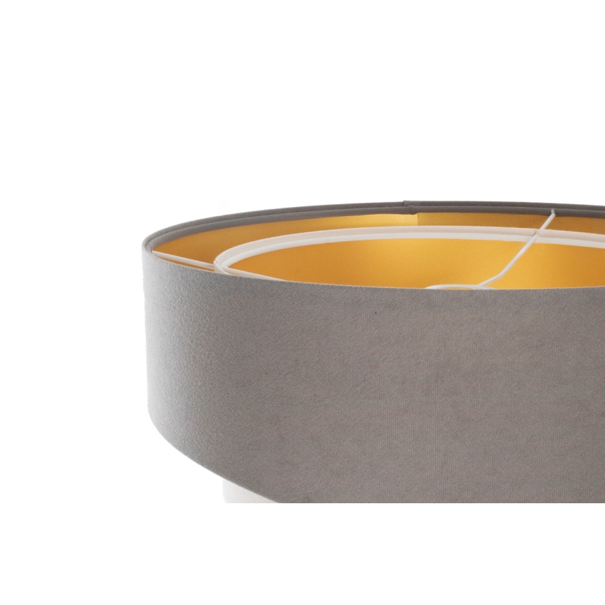 Universell lampskärm GALAXY E27 Ø 45 cm grå/vit/guld