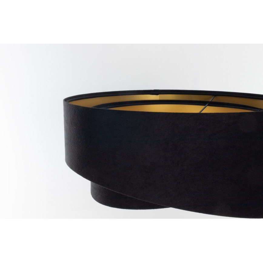 Universellt lampskärm GALAXY E27 Ø 45 cm svart/guld