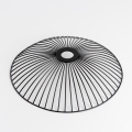 Universell lampskärm CURITIBA Ø 38 cm svart
