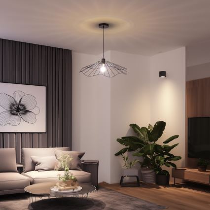 Universell lampskärm CURITIBA Ø 60 cm svart