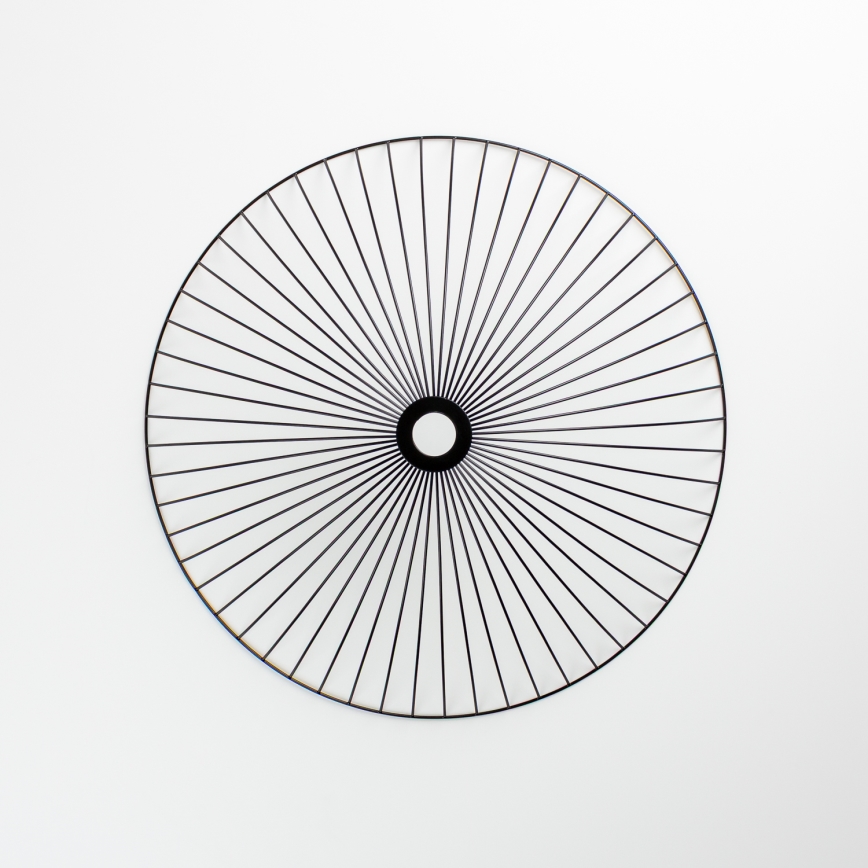 Universell lampskärm CURITIBA Ø 60 cm svart