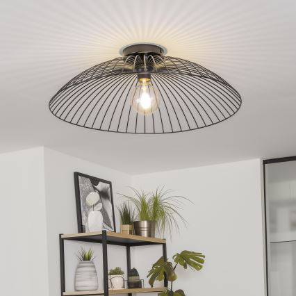 Universell lampskärm CURITIBA Ø 60 cm svart