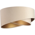 Universell lampskärm GALAXY E27 Ø 45 cm beige/guld