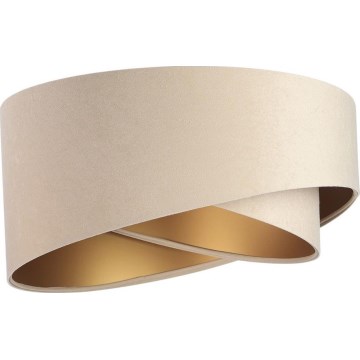 Universell lampskärm GALAXY E27 Ø 45 cm beige/guld