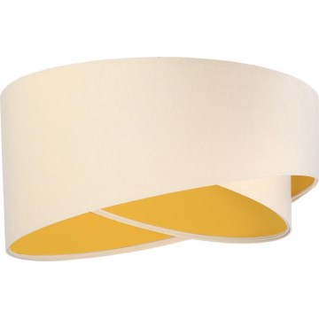 Universell lampskärm GALAXY E27 Ø 45 cm kräm/guld