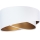 Universell lampskärm GALAXY E27 Ø 45 cm vit/guld