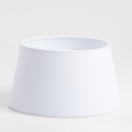 Universell lampskärm KERIA Ø 20,5 cm vit