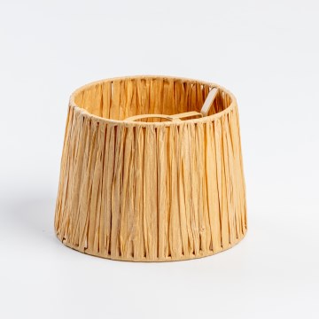 Universell lampskärm KERIA Ø 20 cm, raffia