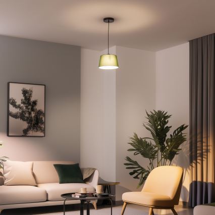 Universell lampskärm KERIA Ø 25 cm, grön