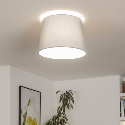 Universell lampskärm KERIA Ø 30 cm grå