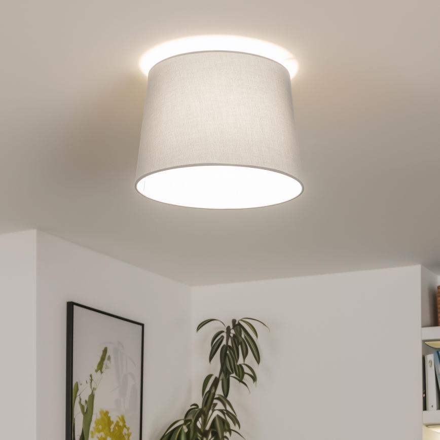 Universell lampskärm KERIA Ø 30 cm grå