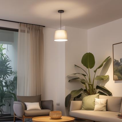 Universell lampskärm KERIA Ø 30 cm grå