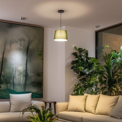 Universell lampskärm KERIA Ø 30 cm, grön