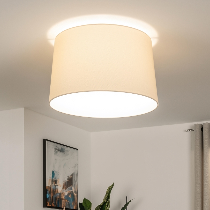 Universell lampskärm KERIA Ø 45 cm beige