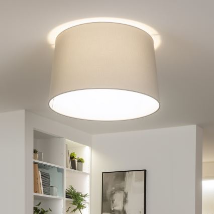 Universell lampskärm KERIA Ø 45 cm, grå