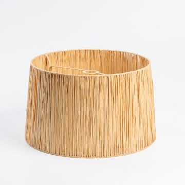 Universell lampskärm KERIA Ø 50 cm i raffia
