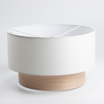Universell lampskärm KERIA Ø 50 cm vit/beige