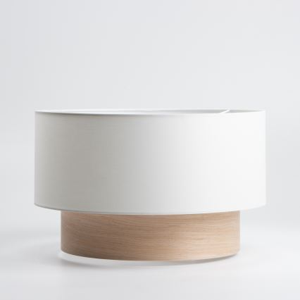 Universell lampskärm KERIA Ø 50 cm vit/beige