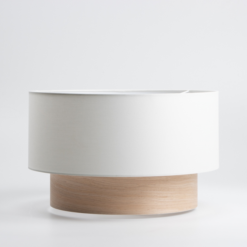 Universell lampskärm KERIA Ø 50 cm vit/beige