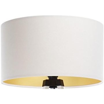 Universell lampskärm STANDART E27 Ø 45 cm vit/guld