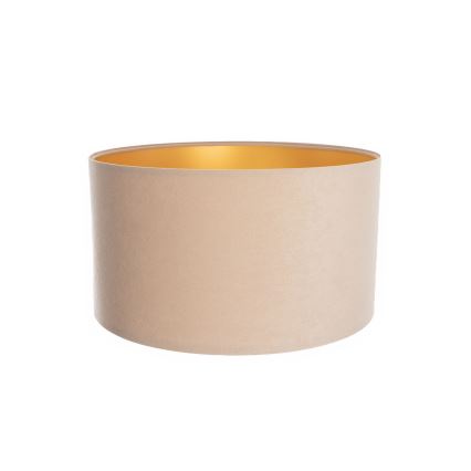 Universell lampskärm STANDARD E27 Ø 45 cm beige/guld