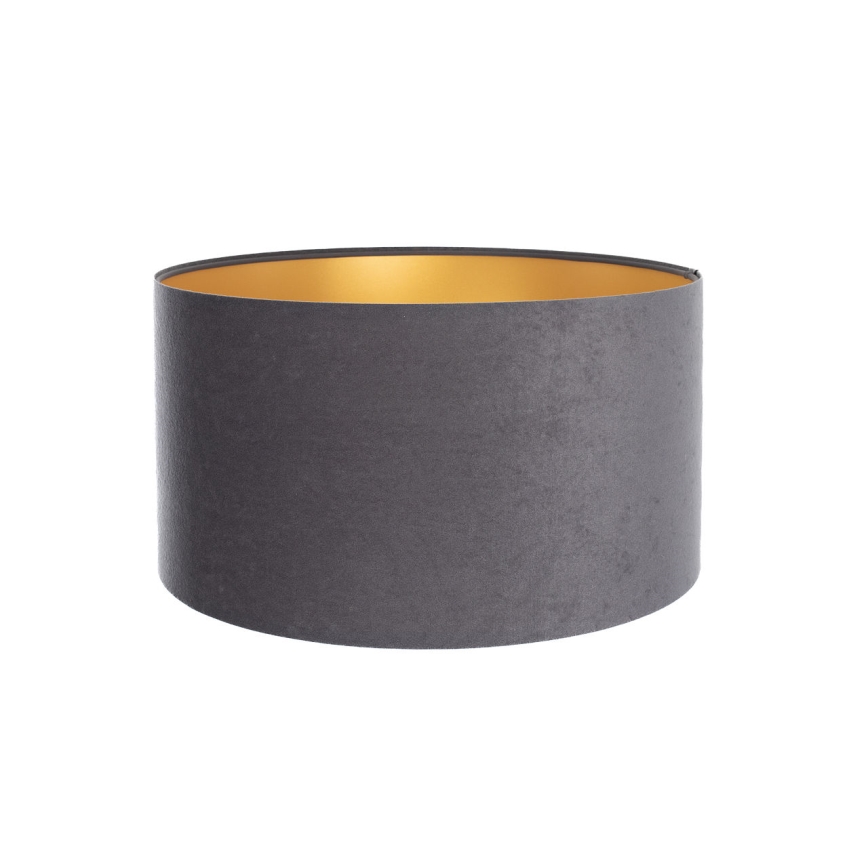 Universell lampskärm STANDARD E27 Ø 45 cm grå/guld