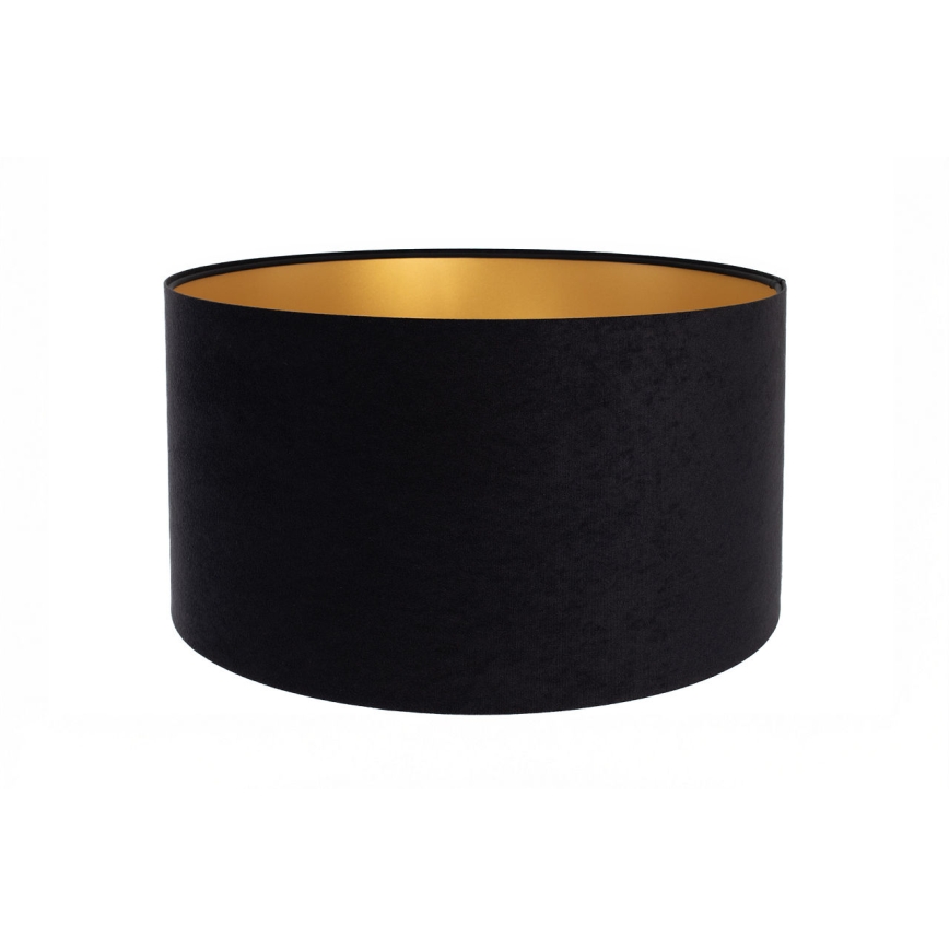Universell lampskärm STANDARD E27 Ø 45 cm svart/guld