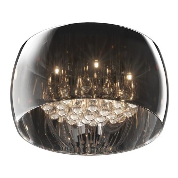 Universellt ersättningsglas för G9, Ø 40 cm, rökgrå