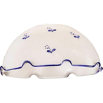 Universellt reservglas NONNA E27 Ø 20 cm vitt/blått