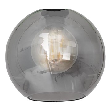 Universellt reservglas SOFIA E27 Ø 20 cm rökfärgat svart