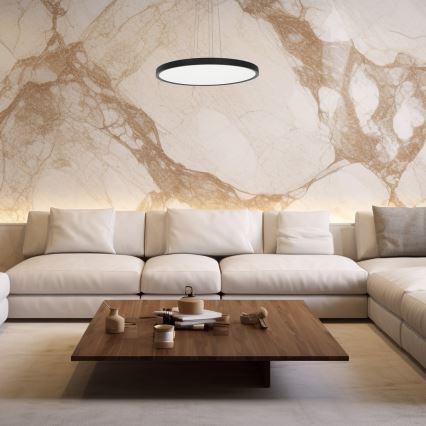 Upphängningssystem för armaturer MAQ 32W/40W 1m svart