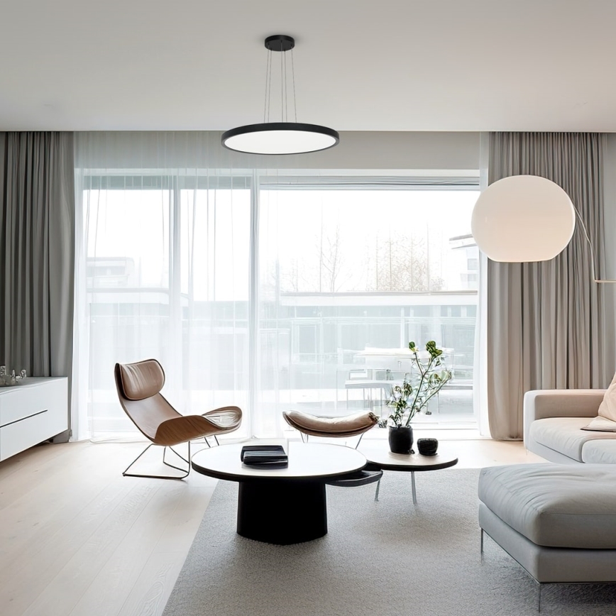 Upphängningssystem för armaturer MAQ 32W/40W 1m svart