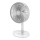 Uppladdningsbar bordsfläkt med LED-lampa, 3000 mAh / 3,7 V, USB-C