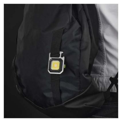 Uppladdningsbar LED-ficklampa LED/USB/3,7V IP44 750 lm 400 mAh