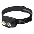 Uppladdningsbar LED-pannlampa LED/USB 1200 mAh