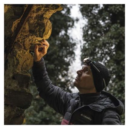 Uppladdningsbar LED-pannlampa LED/USB 1200 mAh