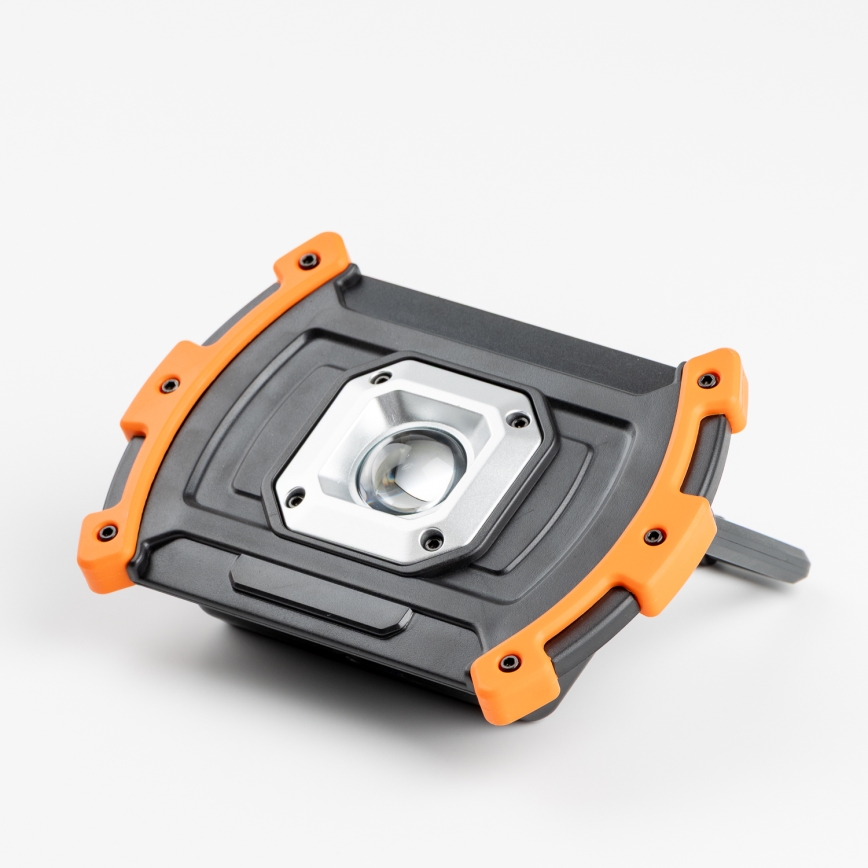 Uppladdningsbar LED-strålkastare med dimmer 10W/5V USB 6500K IP44