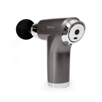 Uppladdningsbar massagepistol med 4 huvuden 25W/5V 1200 mAh