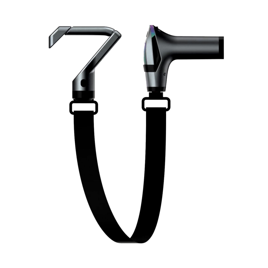 Uppladdningsbar massagepistol med 4 huvuden och rem 25W/5V 1500 mAh