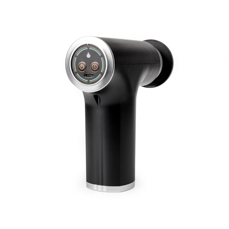 Uppladdningsbar massagepistol med 9 huvuden 25W/5V 1200 mAh